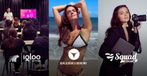 Campanha de review para as marcas Igloo Network, Galeria do Bikini e Squad Social Lab